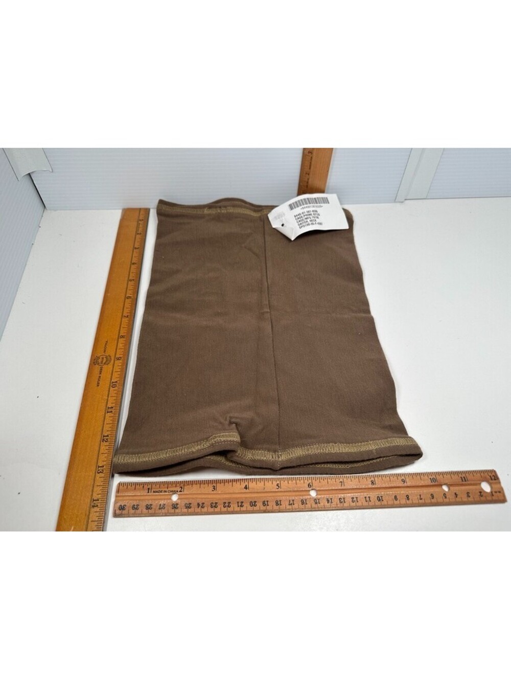 Neck Gaiter Brown NWT 8440-01-387-8509 Army SP0100-05-F-4367 Ray Brook Unicor
